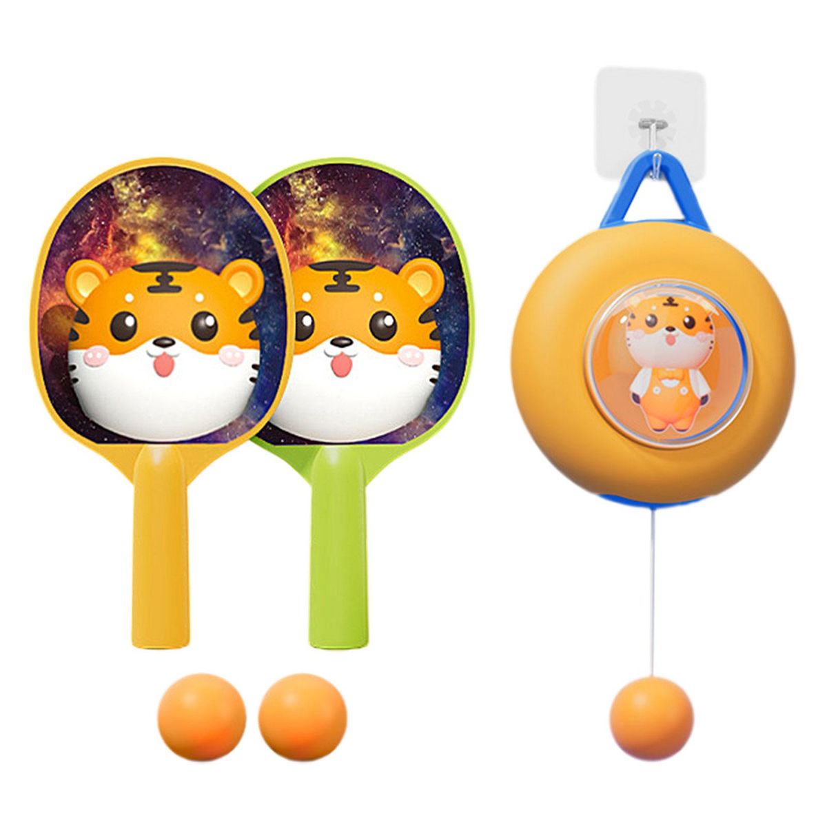 Tennis Trainer Self Training Set Self Tiger Host Stickers
