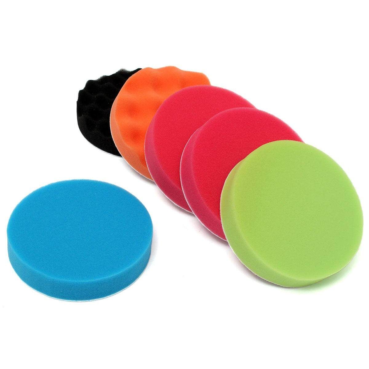 6 Inch 150mm Polished Cotton 6 Sets Buffing Pad