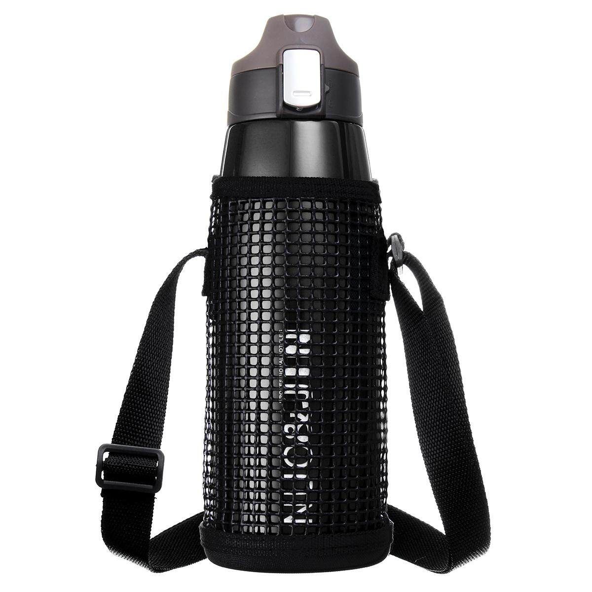 750ml/25oz Sports Stainless Steel Vacuum Drink Bottle Hot Ice Insulation Flask Black