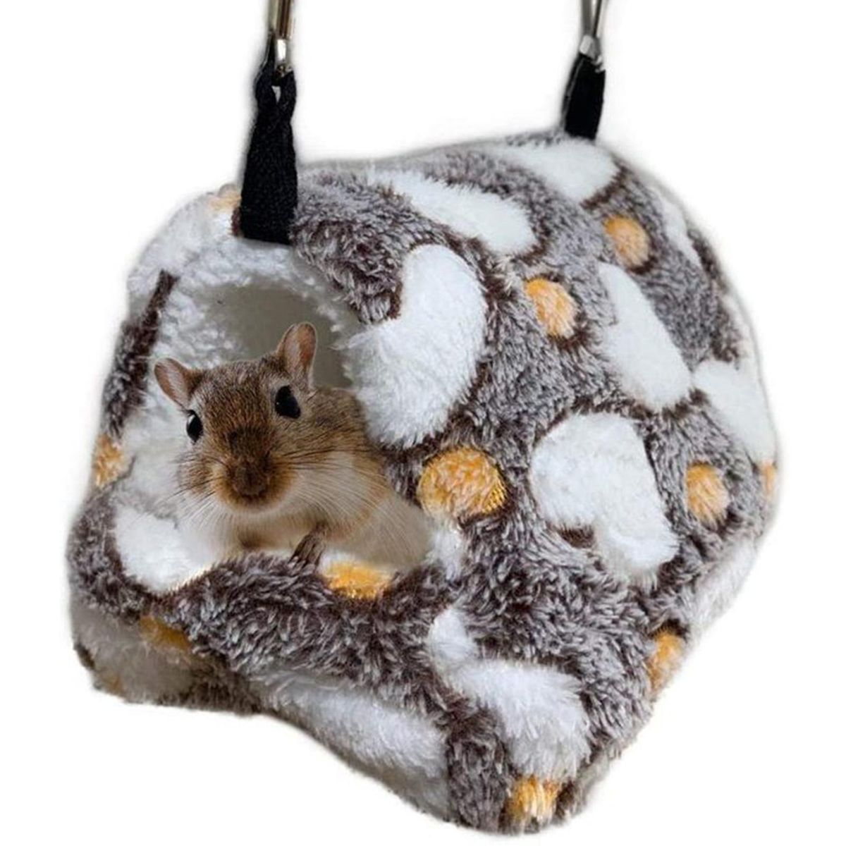Hamster Hammock Cage Small Hanging Bed Cheap Coffee 17x15cm