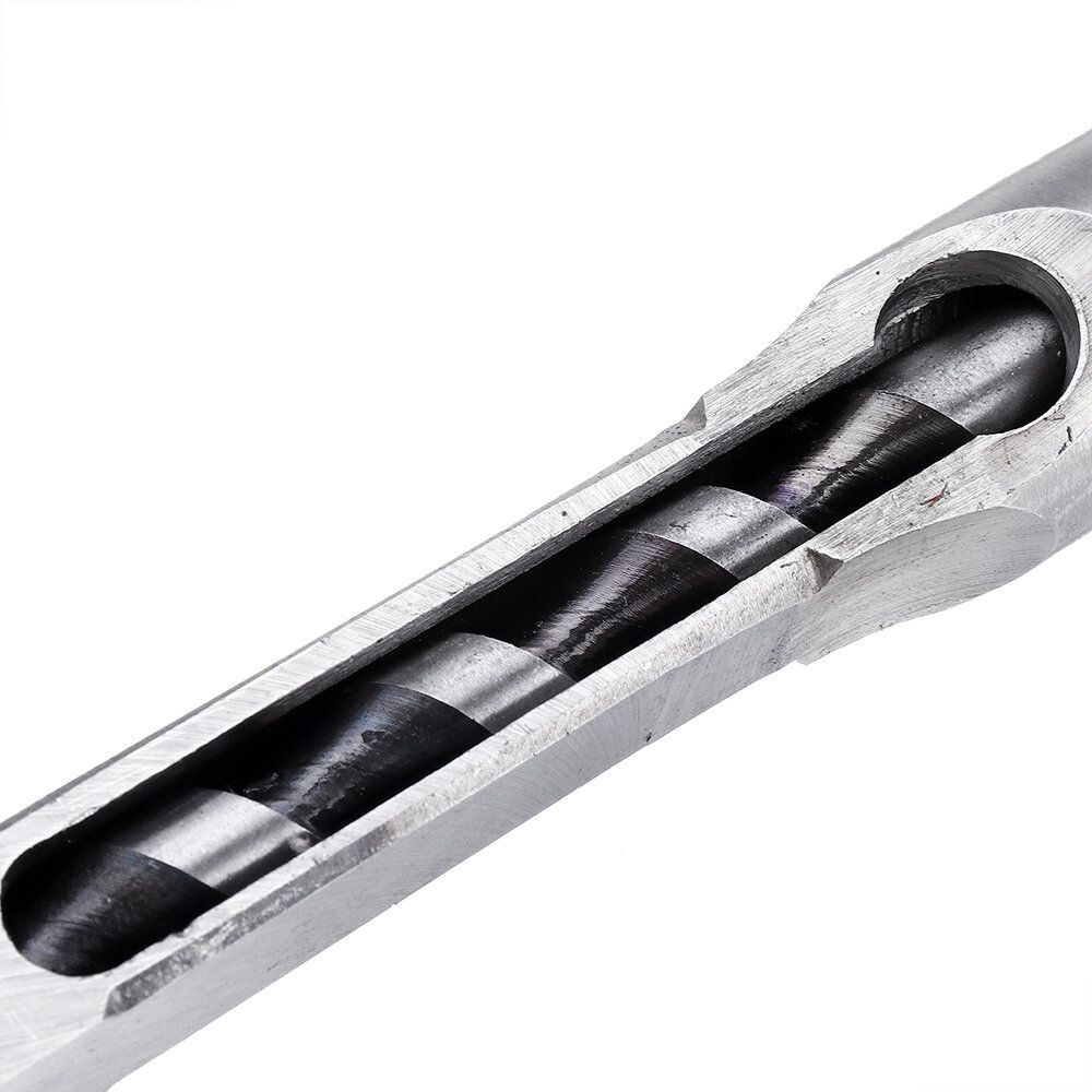 4PCS 6.35/7.94/9.5/12.7mm Woodworking Square Hole Drill Bit
