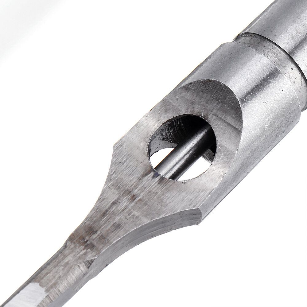 4PCS 6.35/7.94/9.5/12.7mm Woodworking Square Hole Drill Bit