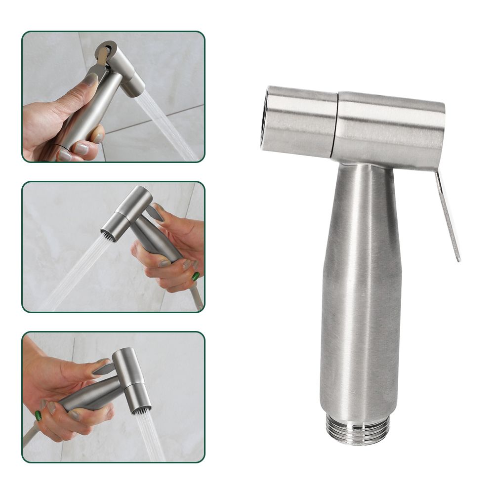 Handheld Bidet Sprayer For Toilet With 1.5m Telescopic Hose