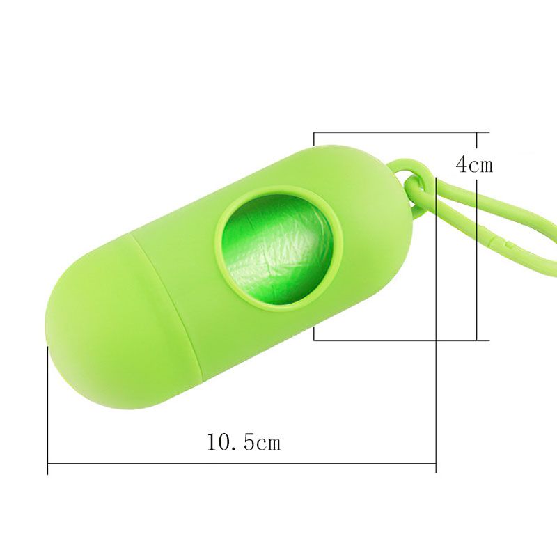 2pcs Pet Waste Bag Dispenser For Dog Waste Bag Holder