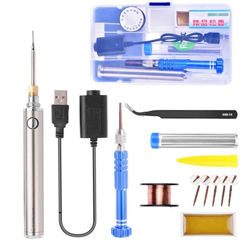 5V 8W Convenient Electric Soldering Iron USB Interface Elect