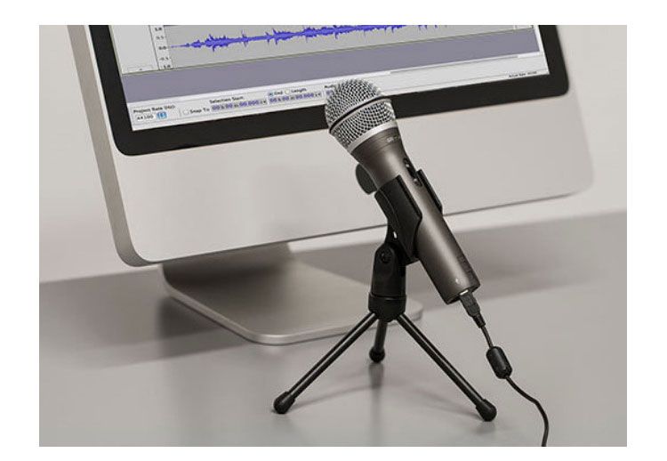100%  Samson Q2U Handheld Dynamic USB Microphone With XLR And USB I/O High