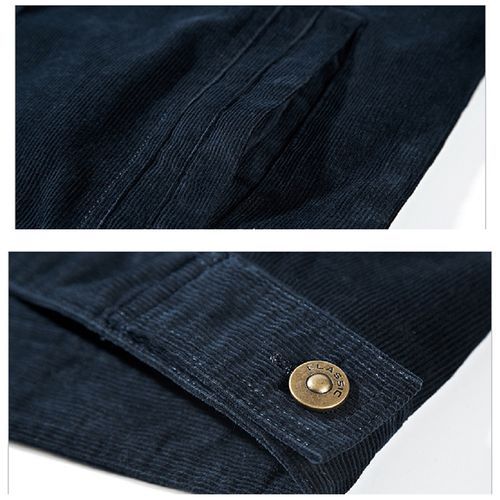 100% Cotton Corduroy Fashion Military Bomber Man Jackets