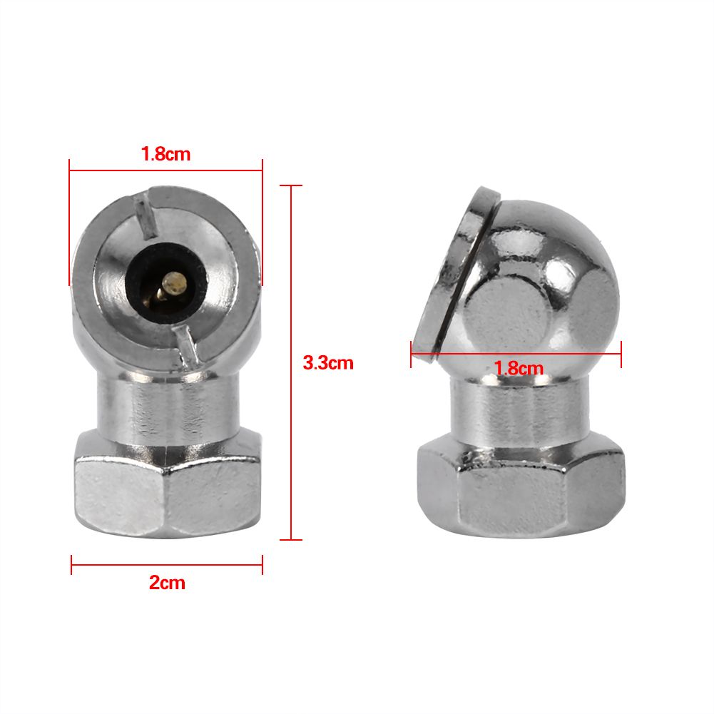Car Tyre Inflator Valve Connector Air Chuck Ball Tire Clip