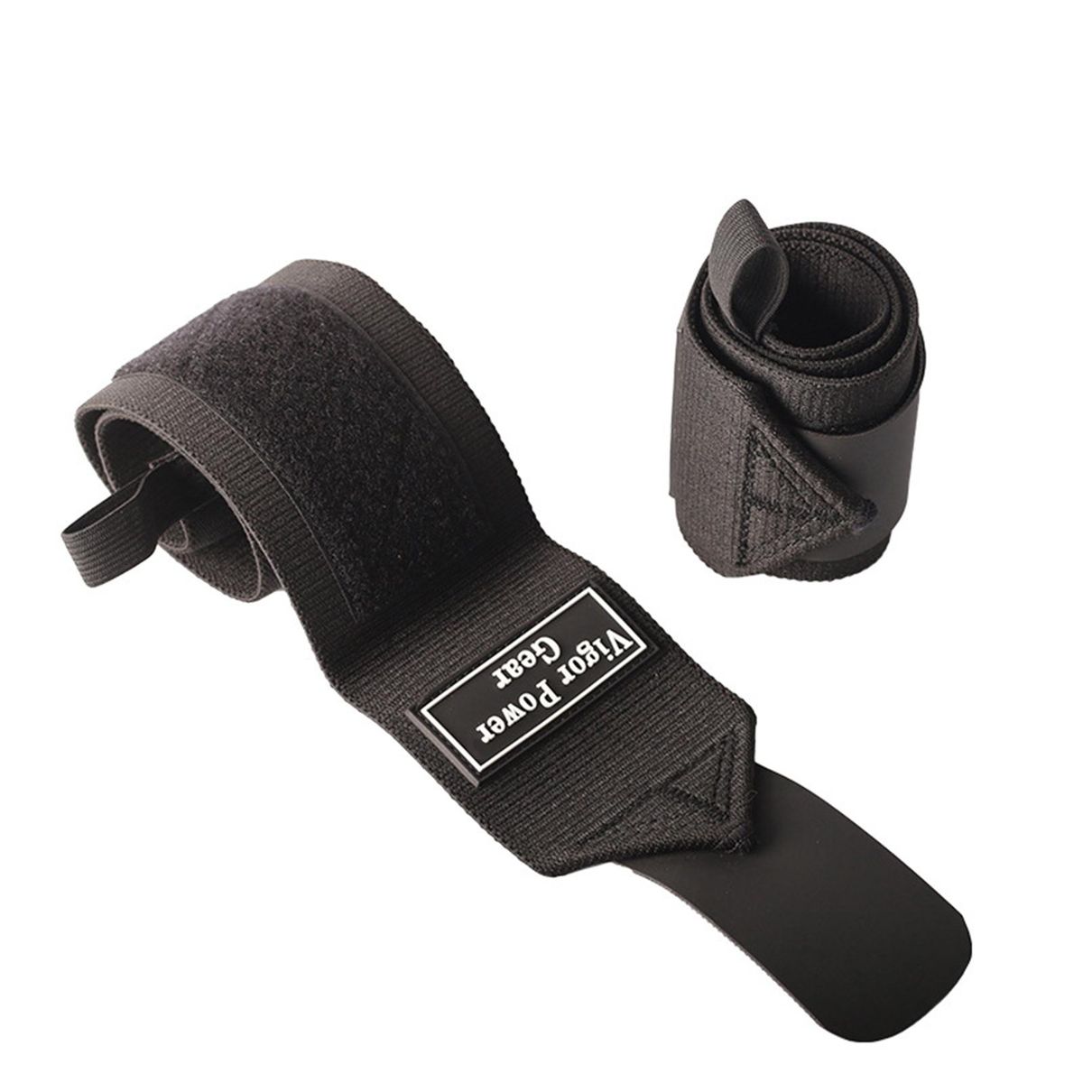 1Pc Wristband Gym Weightlifting Training Wrist Support Black