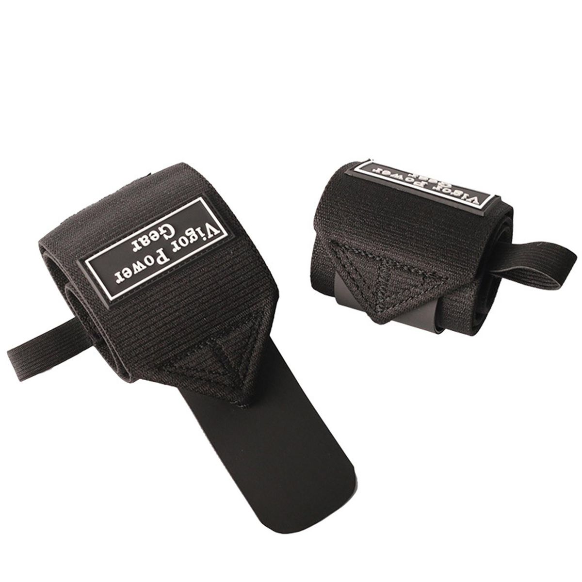 1Pc Wristband Gym Weightlifting Training Wrist Support Black
