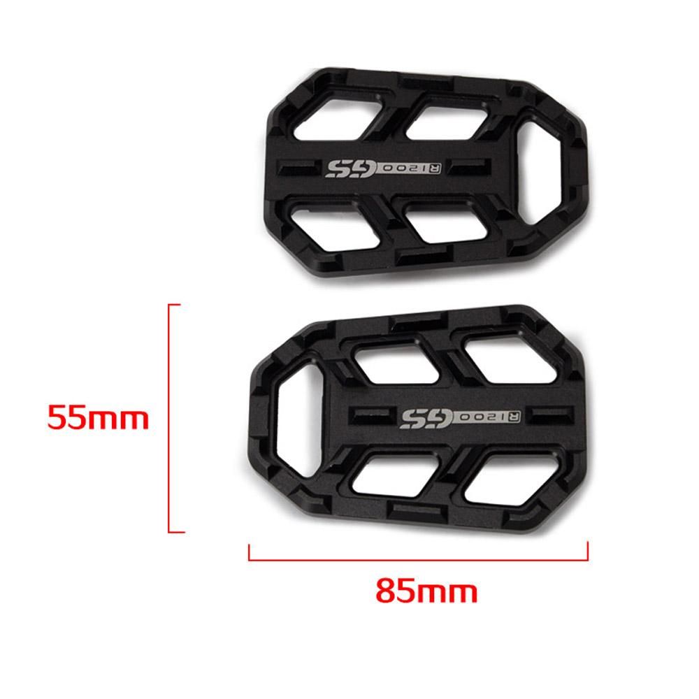 Motorcycle Foot Pegs Front Billet Wide Pedals Rest Footpegs for BMW R1200GS G310 2013-2018