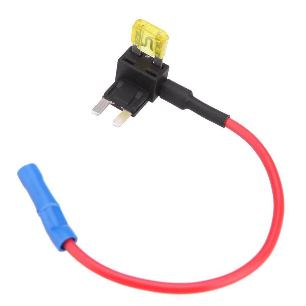 2-Insert blade fuse adapter voltage tap for Automotive