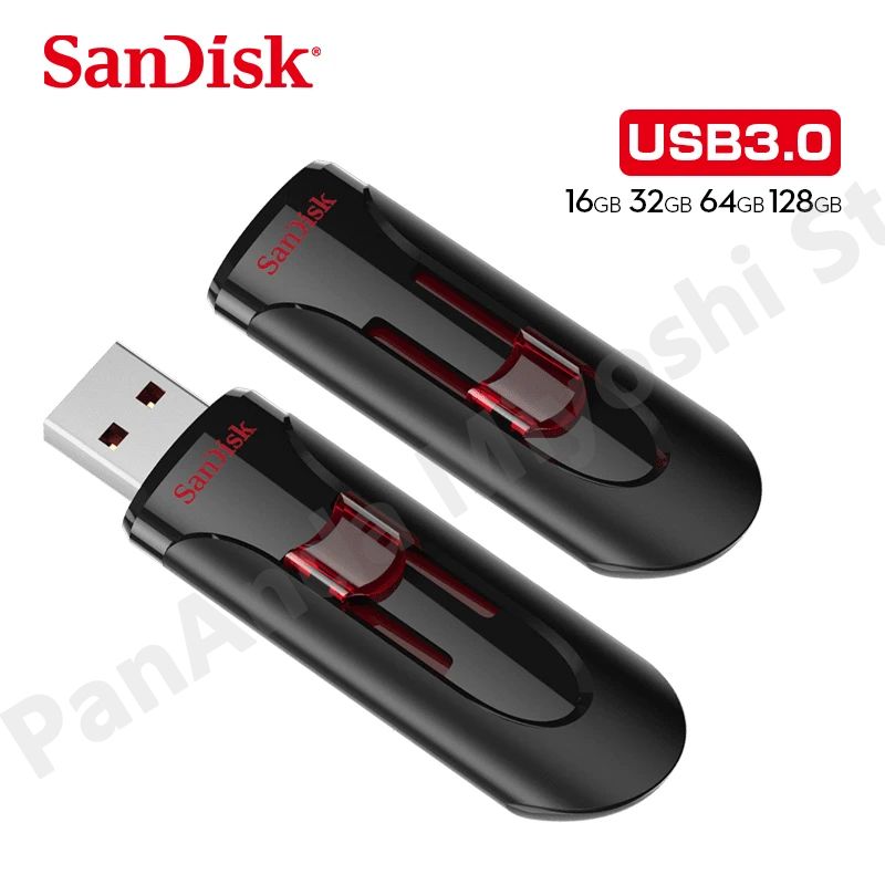 CZ600 Cruzer Glide 3.0 USB Flash Drive U Disk 64GB 130Mb/S