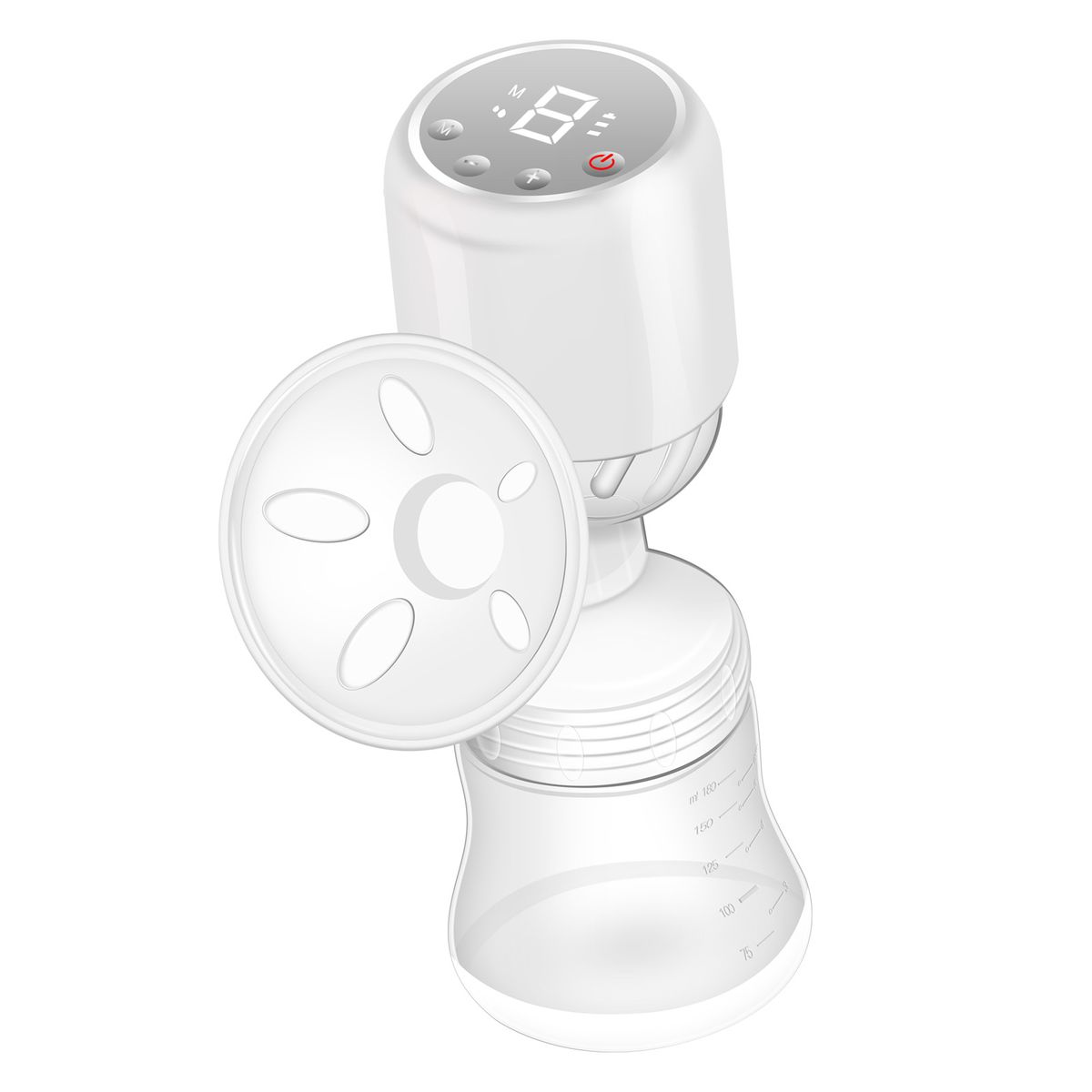 Electric Breast Pump Manual Milk Pump Lightweight Ergonomic