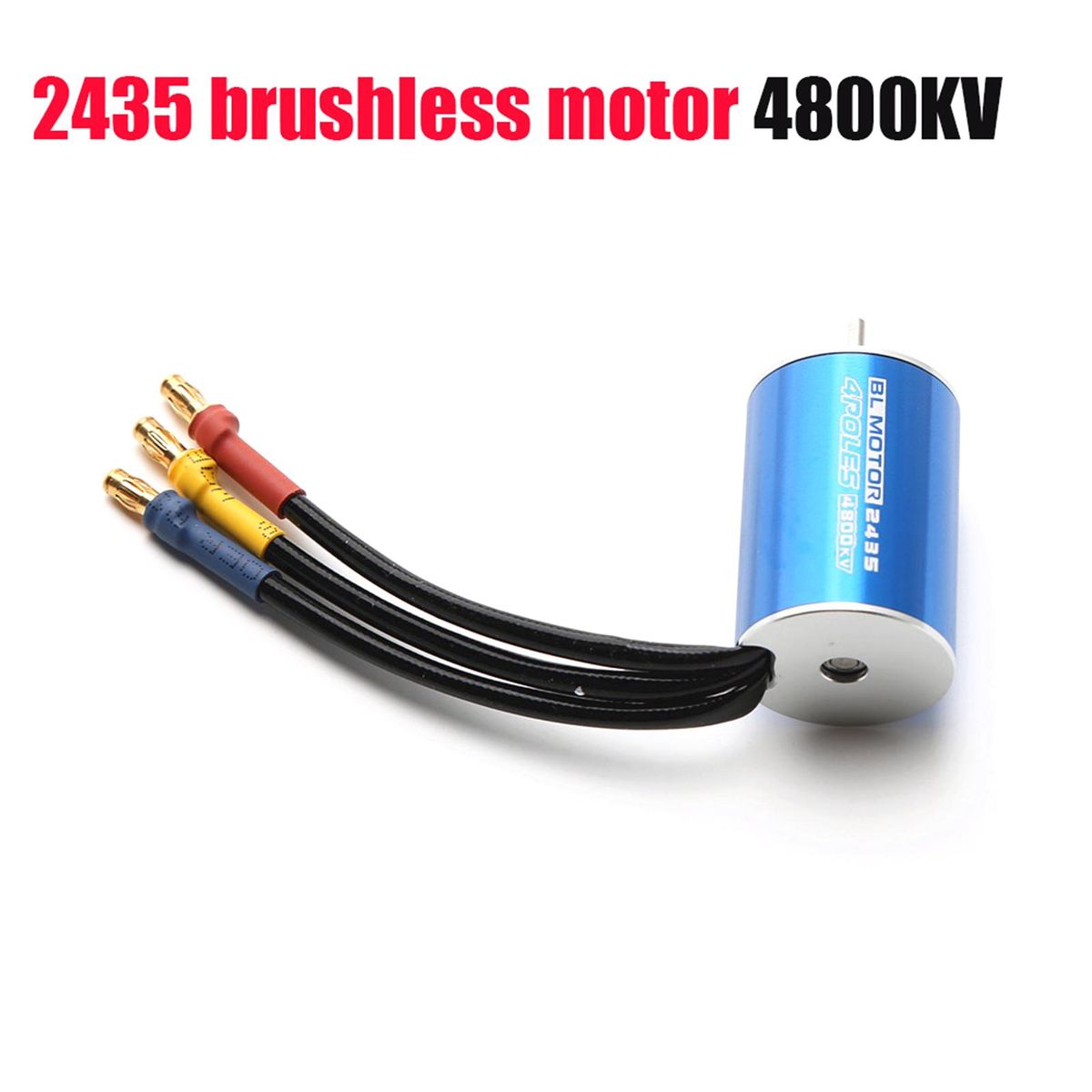 2435 4800KV Brushless Motor Replacement for HSP Wltoys 1/16 1/18 Remote Control Truck Car