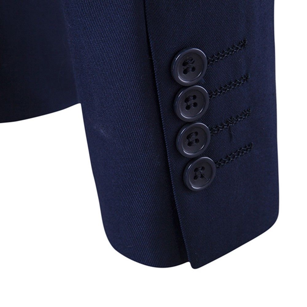 (Gray)Male Suit Sets Slim 3-piece Suit Business Formal Wedding Suits For Men Party Jacket Two Piece Pants Men Clothes Droshipping RA