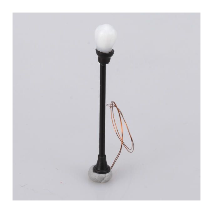 20-Set Model Garden Lamppost Lamp W/ Single Head Scale 1/100