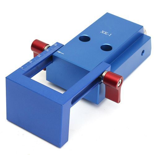 Mini Kreg Style Pocket Hole Jig Kit System For Wood Working And Joinery With Step Drilling Bit And Accessories