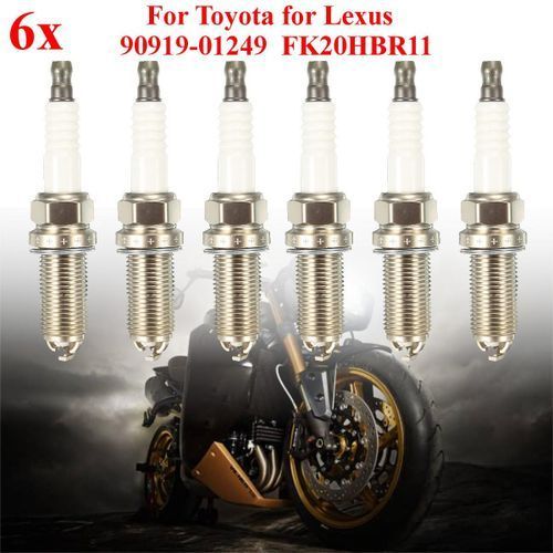 6 Pieces Denso Iridium Spark Plugs For Toyota / Lexus OEM