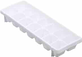 14 Holes X 3 Ice Cube Maker White Plastic Tray