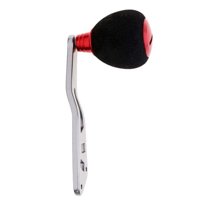 Metal  Reel Handle EVA Knobs Baitcasting Reel Handle For S Red