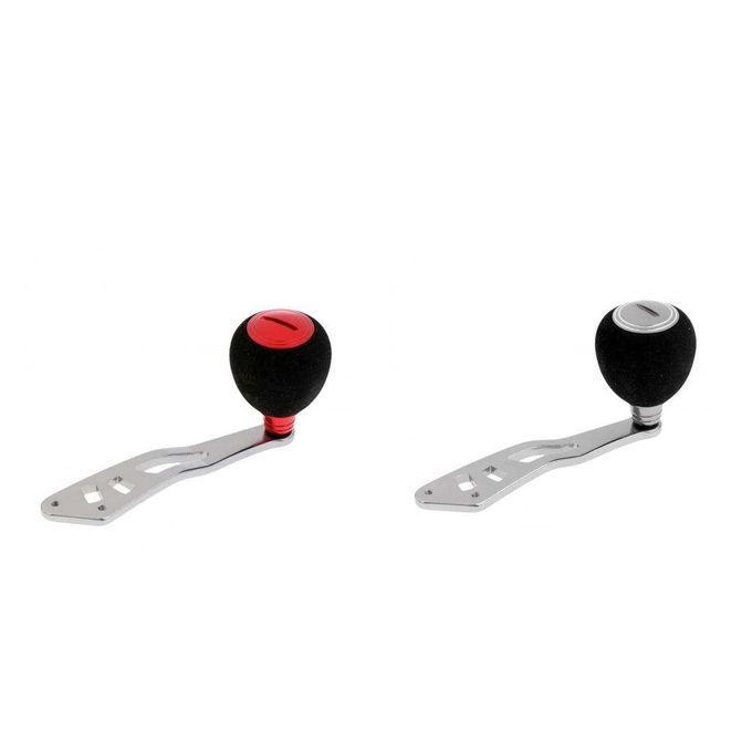 Metal  Reel Handle EVA Knobs Baitcasting Reel Handle For S Red