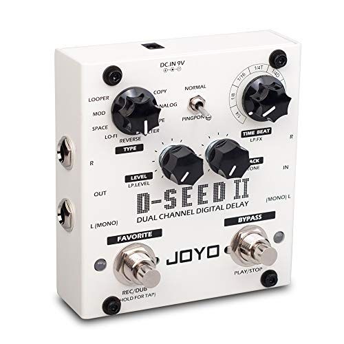 JOYO DSEEDII Multi Pedal Effect Stereo Looper Effect  Delay