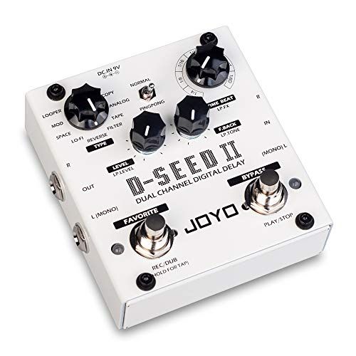 JOYO DSEEDII Multi Pedal Effect Stereo Looper Effect  Delay