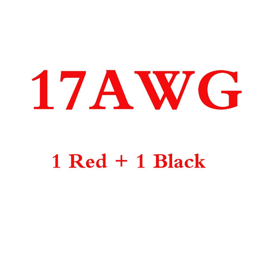 1 Meter Red And 1Meter Black Silicon Wire 8AWG 10AWG 12AWG