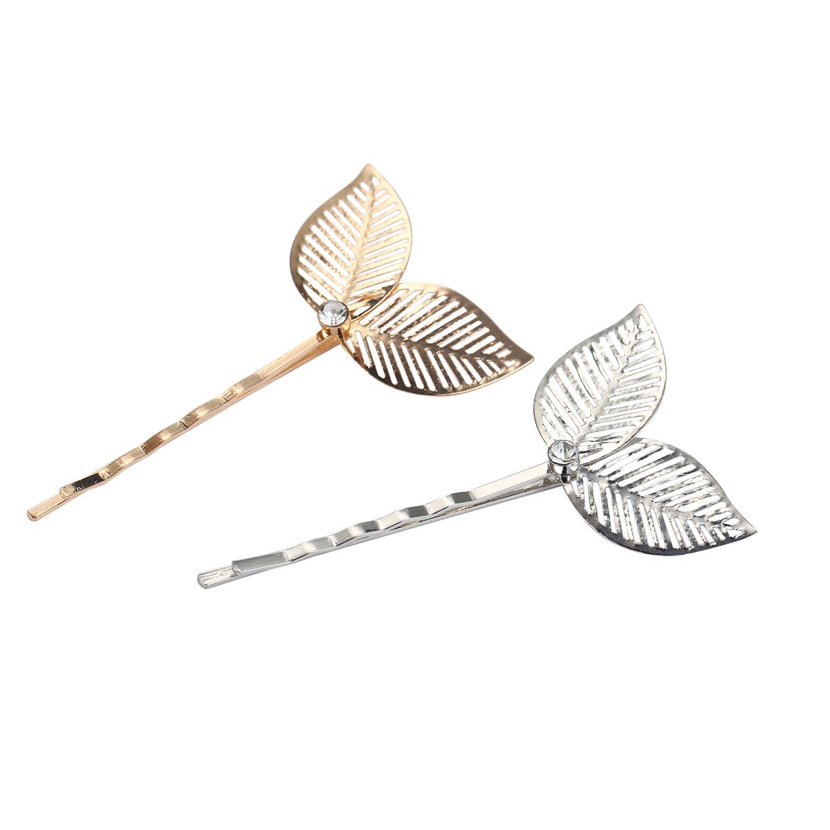 6 PCS Fashion Hair Clips Set Metal Hair Barrettes Salon