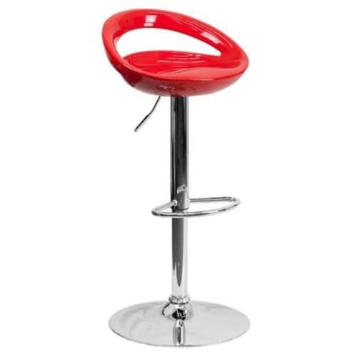 Kitchen Bar Stool - Red