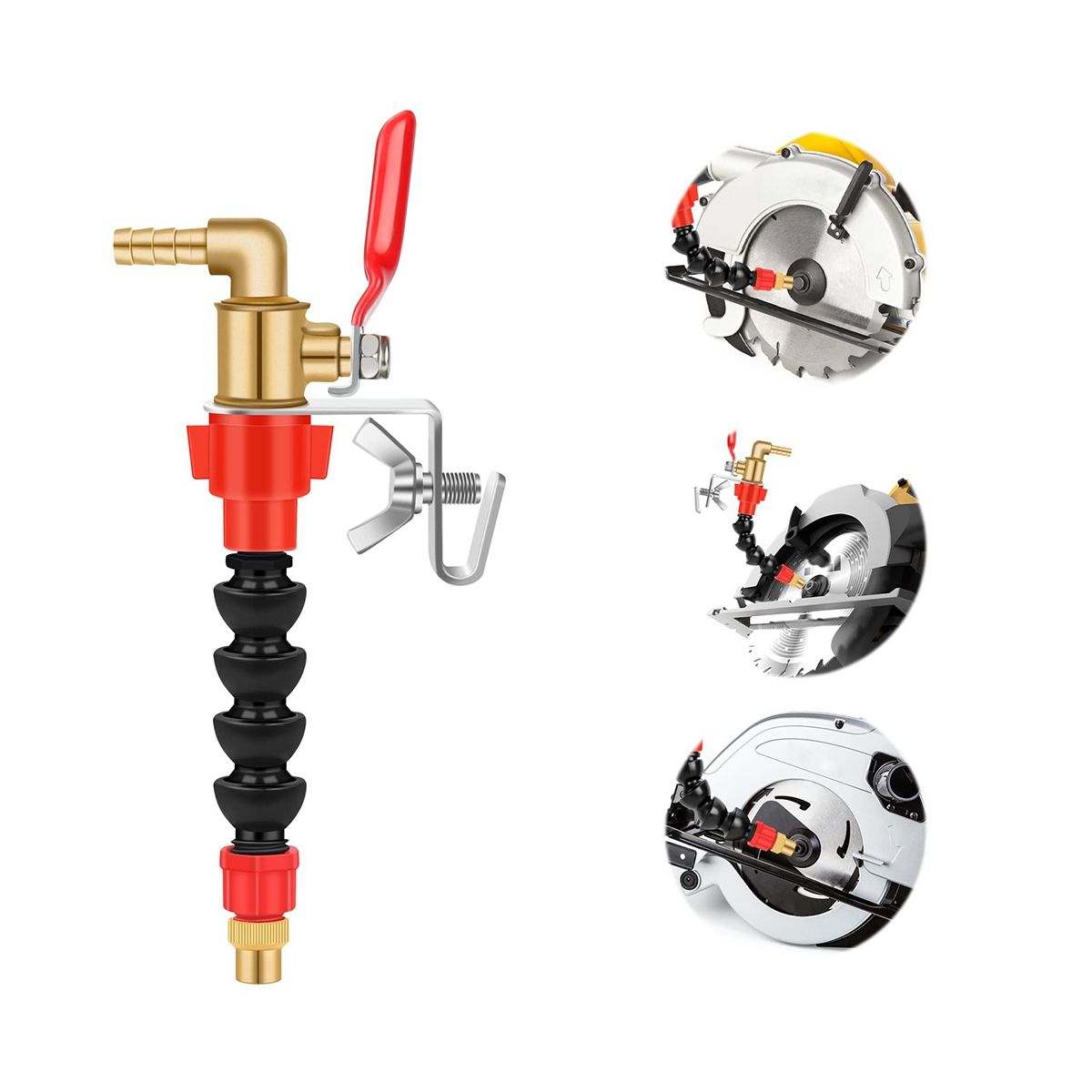 Dust Remover Water Sprayer Set for Cutting Machine, Brick