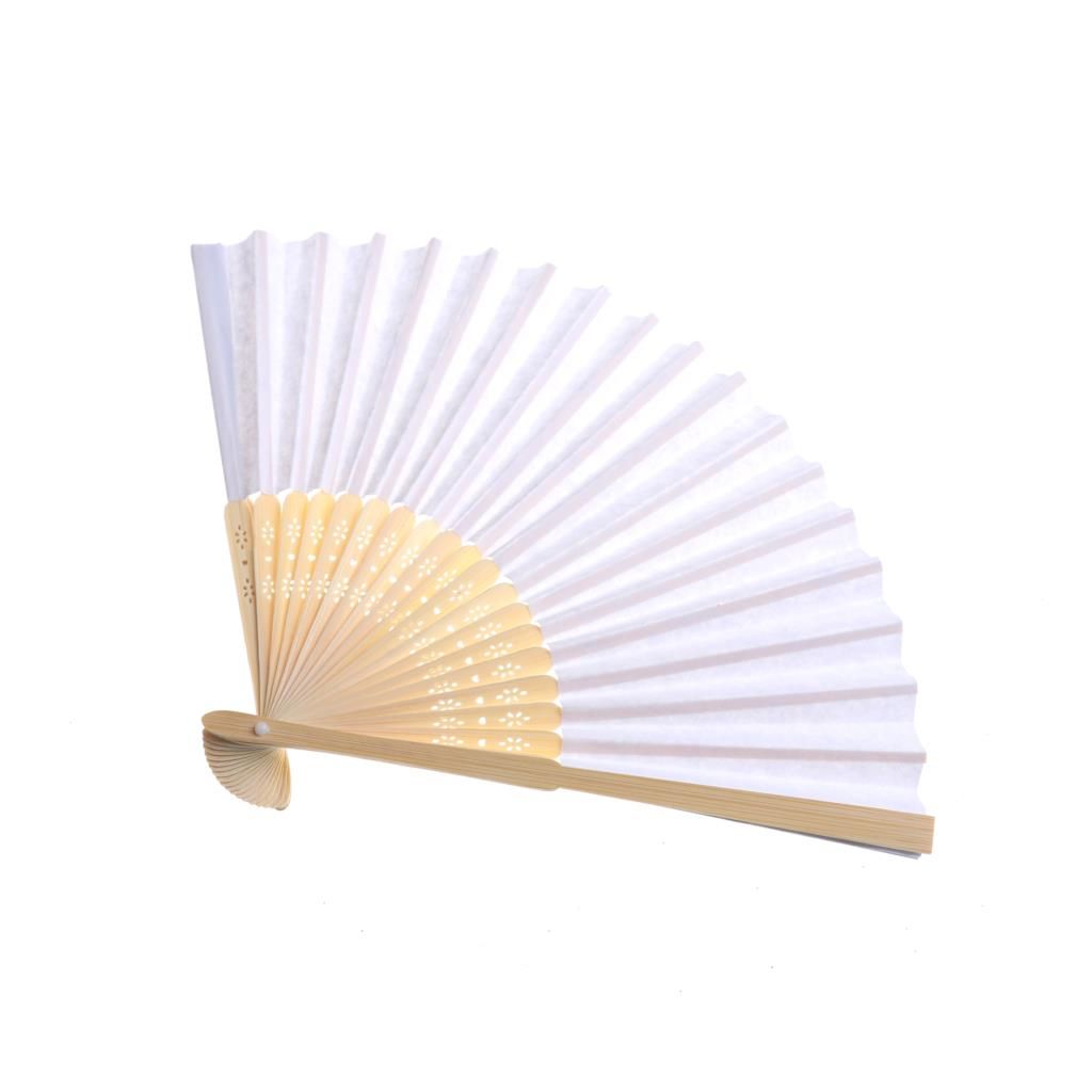 Background Decor Baby 1PCS Chinese Wedding Folding Decorations Bamboo Held Shower Pocket Hand Fan Paper Party Birthday Fans