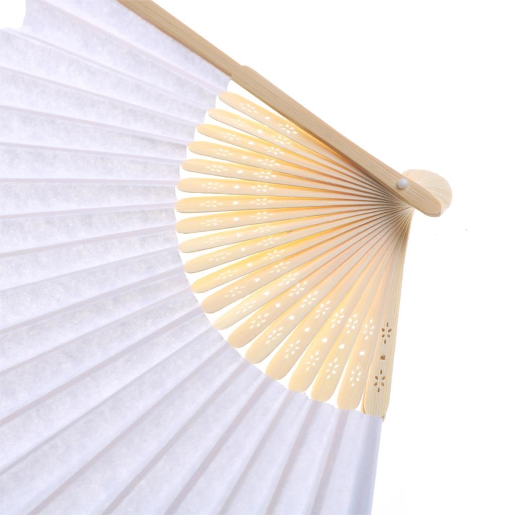 Background Decor Baby 1PCS Chinese Wedding Folding Decorations Bamboo Held Shower Pocket Hand Fan Paper Party Birthday Fans