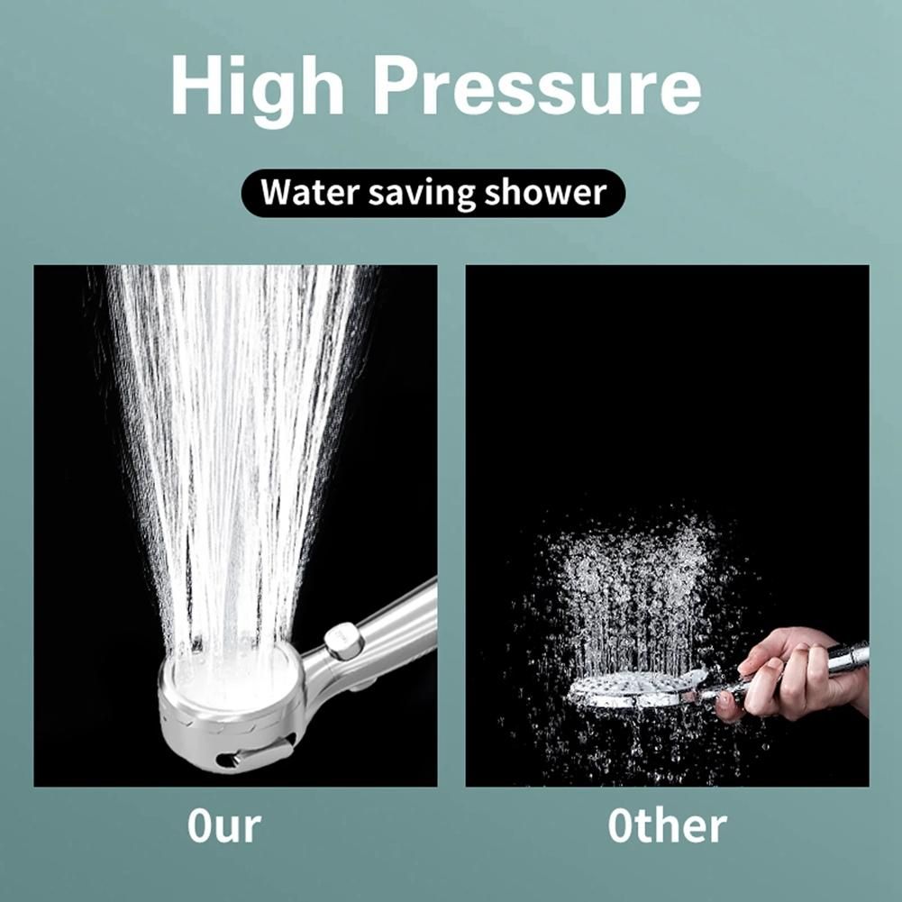 Temperature Display Shower Head Handheld No Charging