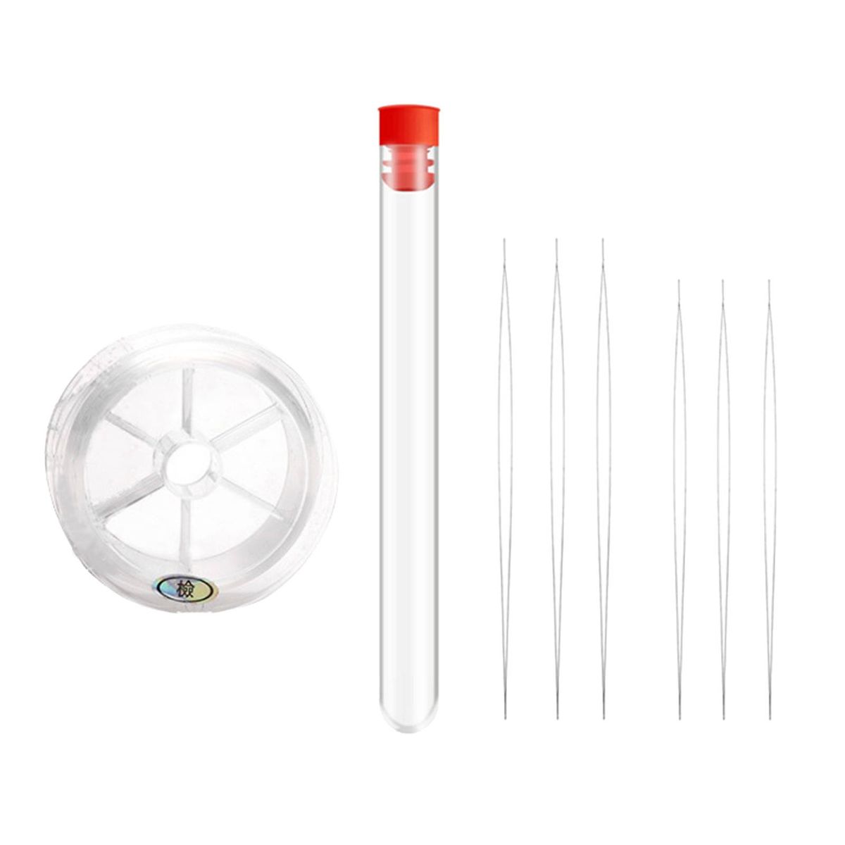 Beads Needles Easy Thread Sewing Needles 6pcs