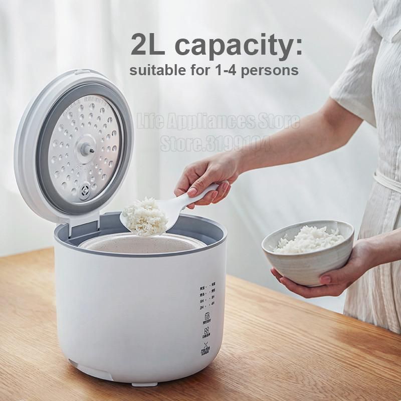 2L Ceramic Liner Household Rice Cooking Pot