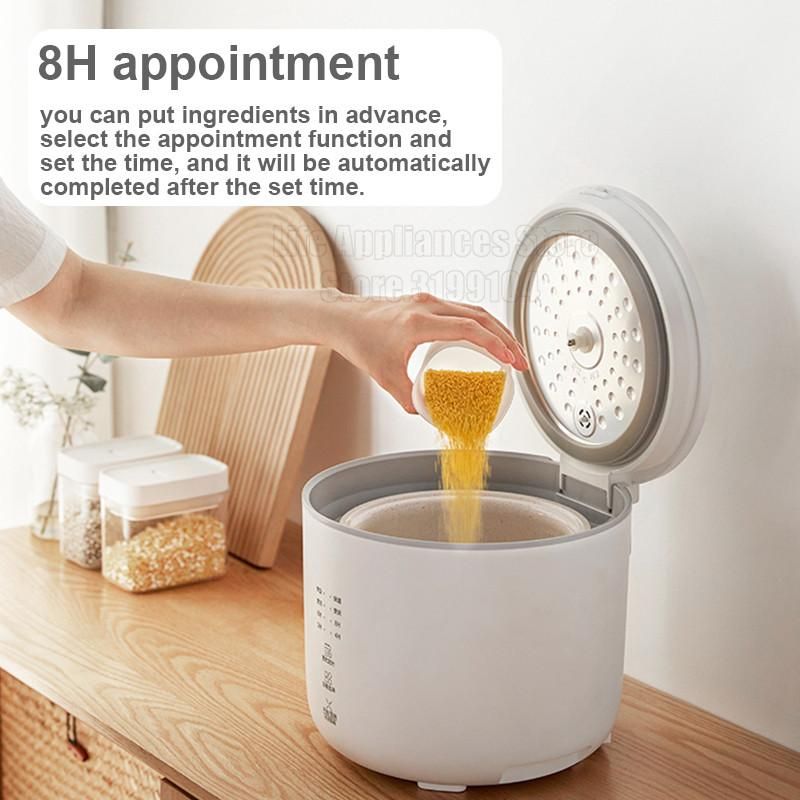 2L Ceramic Liner Household Rice Cooking Pot