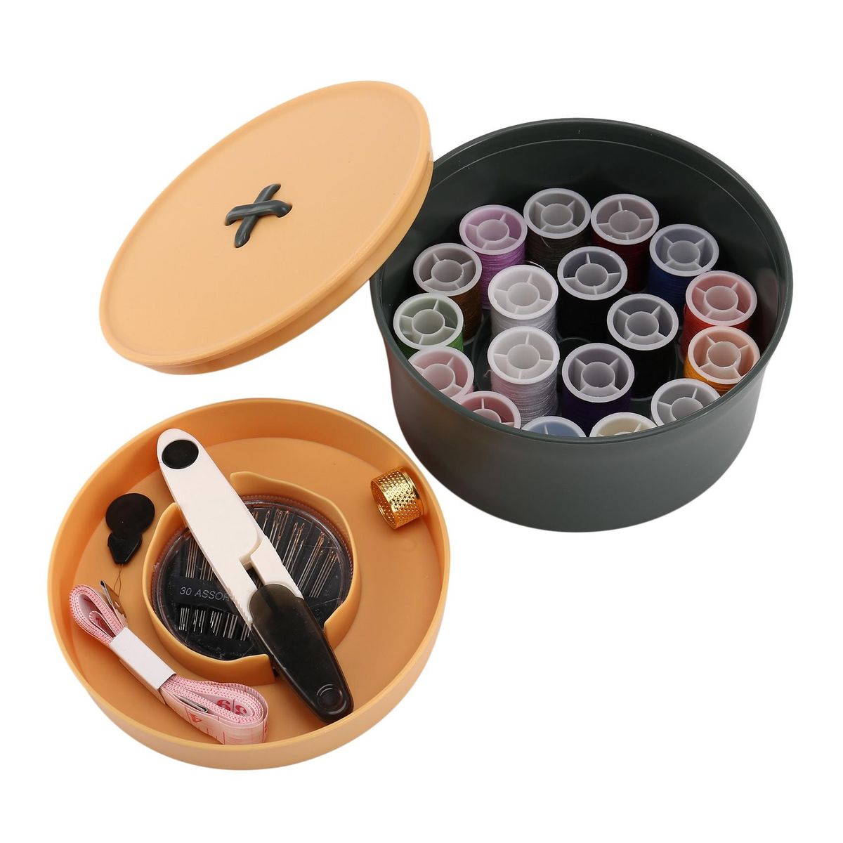Travel Sewing Tools Accessories Portable Sewing Kits Yellow