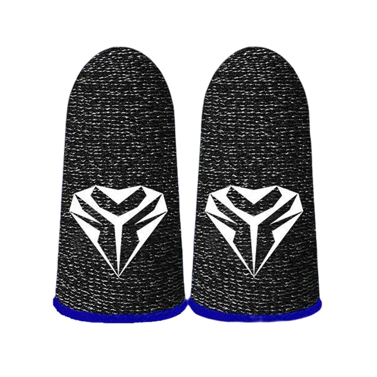 2Pcs Gaming Finger Sleeve Breathable Game Controller For Phone Blue