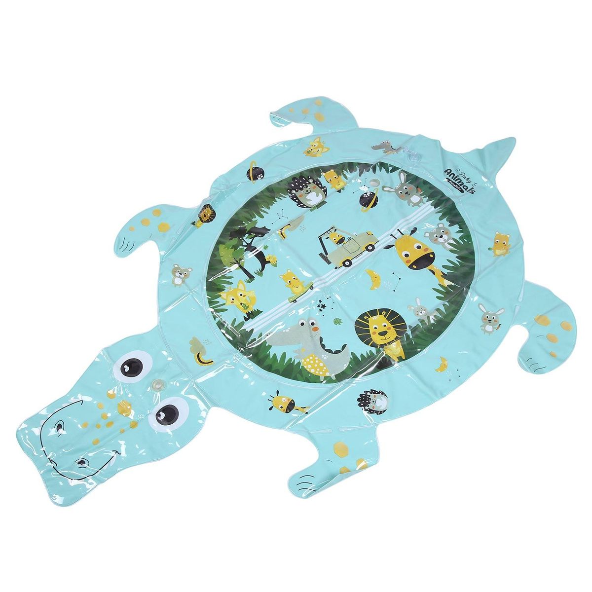 Kids Water Play Mat Baby Inflatable Mat Infant Tummy Time