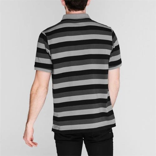 Men's Pique Polo Shirt - Grey