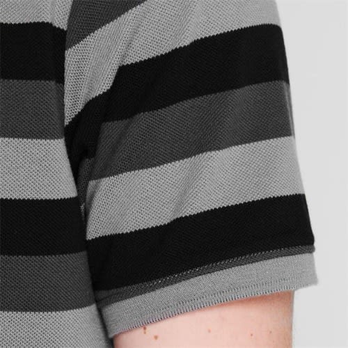 Men's Pique Polo Shirt - Grey