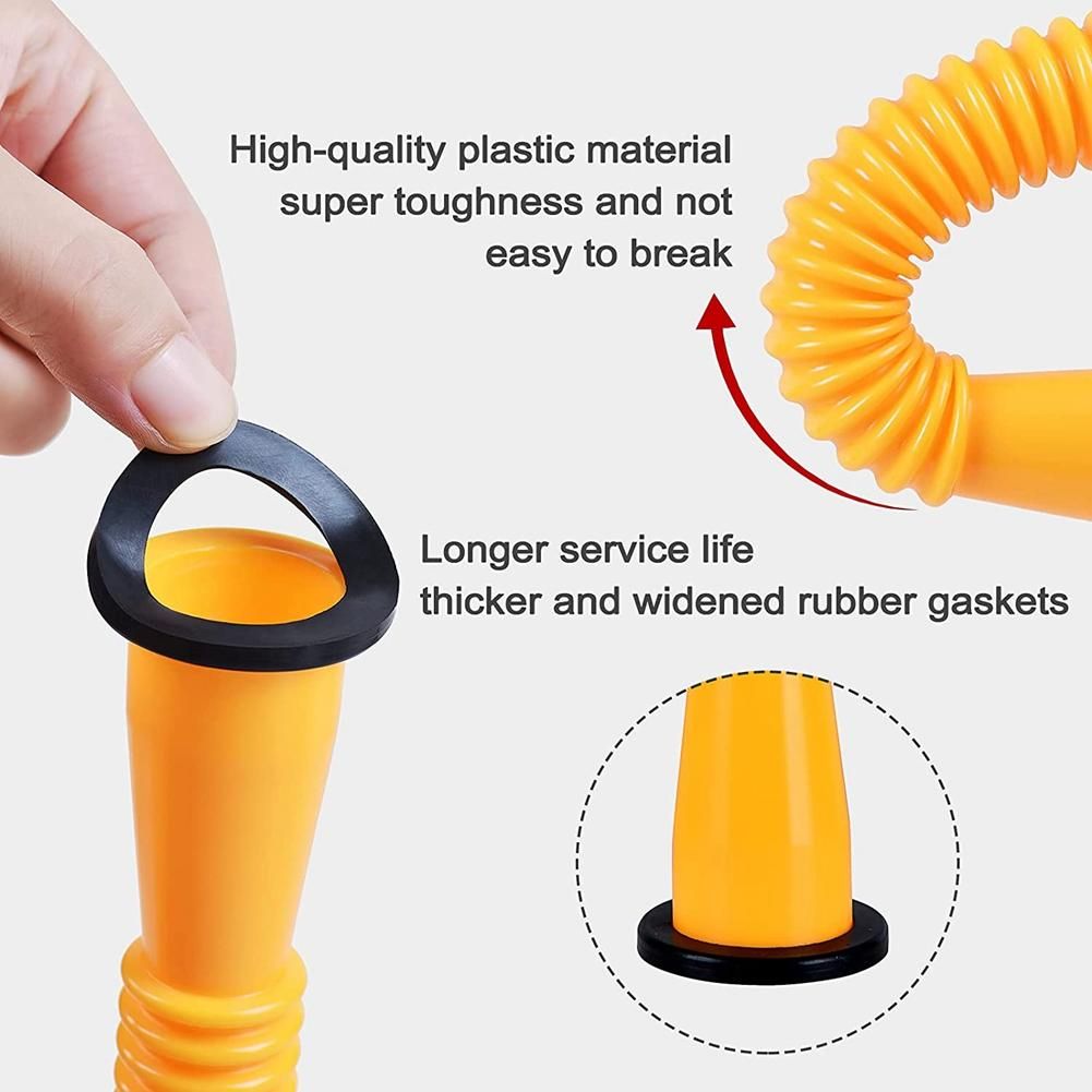 2Sets Gas Can Spout Replacement, Gas Can Nozzle Gas Can