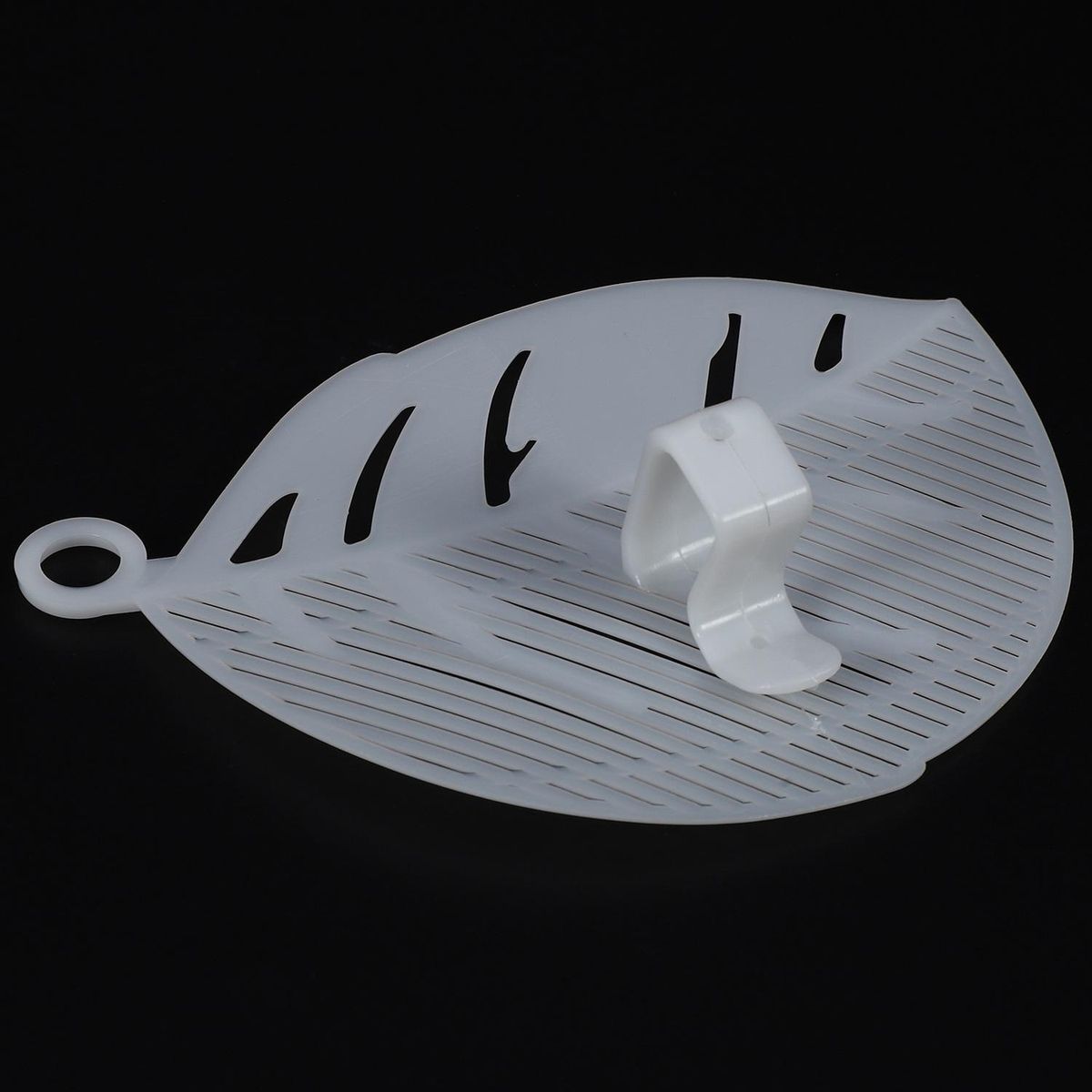1PC Durable Clean Leaf Shape Rice Strainer