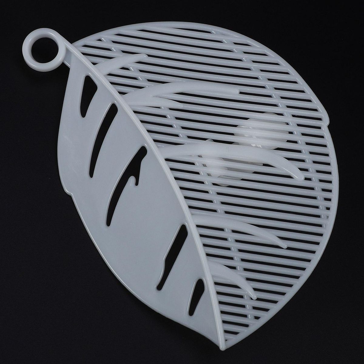 1PC Durable Clean Leaf Shape Rice Strainer
