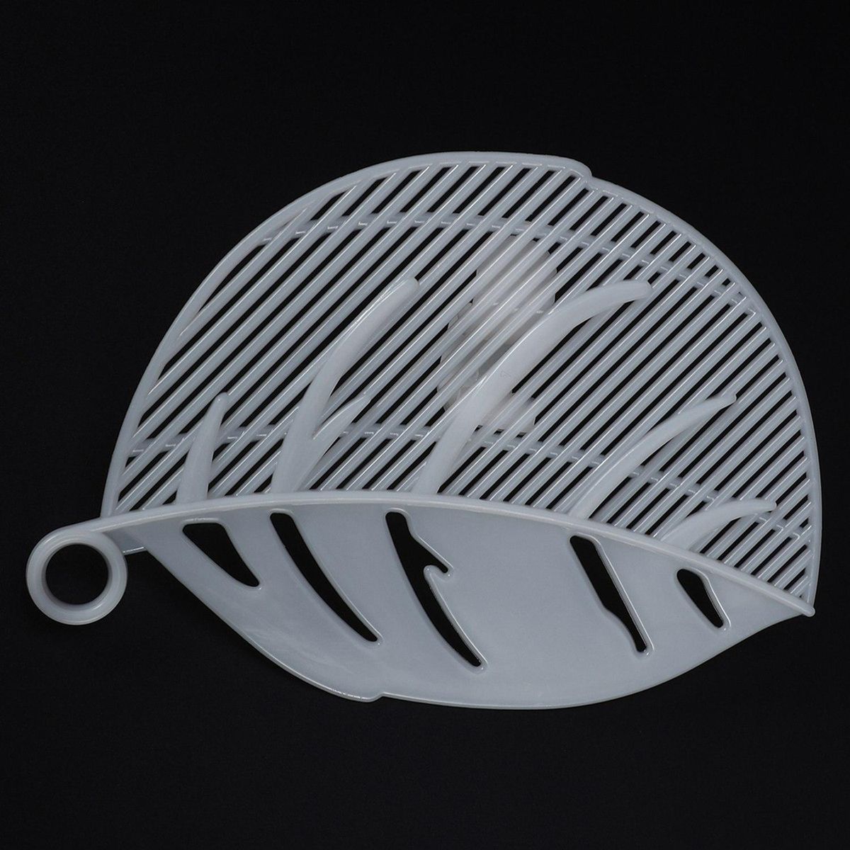 1PC Durable Clean Leaf Shape Rice Strainer