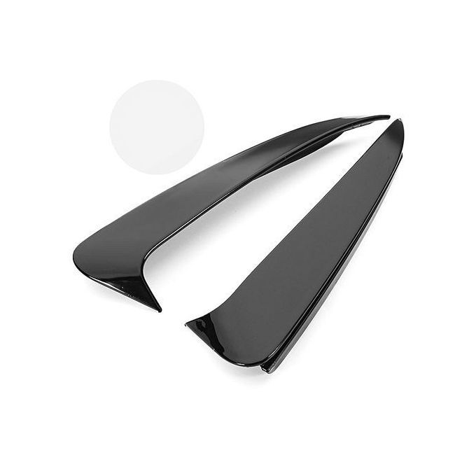 C63 Style Bumper Apron Spoiler Canard/Air Vent Cover Trim For Benz W205 C Sport