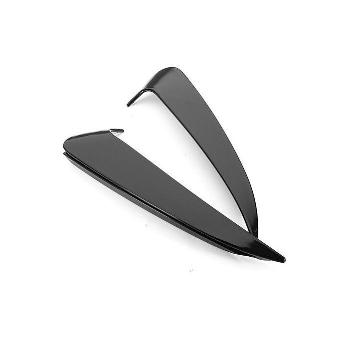 C63 Style Bumper Apron Spoiler Canard/Air Vent Cover Trim For Benz W205 C Sport