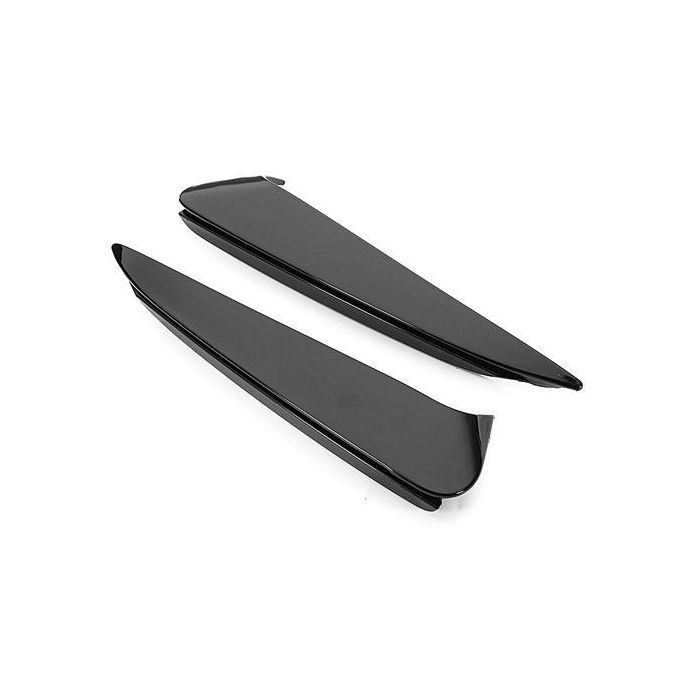 C63 Style Bumper Apron Spoiler Canard/Air Vent Cover Trim For Benz W205 C Sport